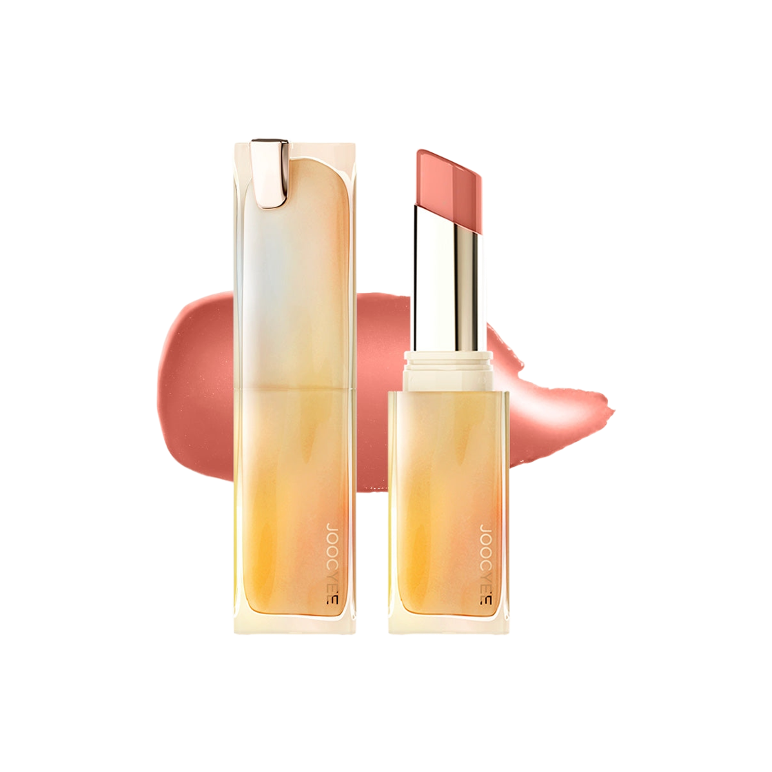 주씨 모이스처라이즈드 롱 래스팅 글레이즈드 루즈 525 티크 우드(Joocyee Moisturized Long-Lasting Glazed Rouge 525 Teak Wood)