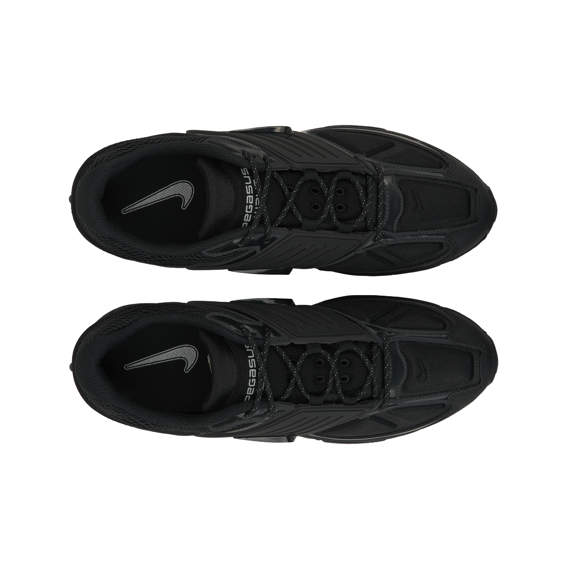 나이키 에어 페가수스 웨이브 블랙 앤 메탈릭 실버(Nike Air Pegasus Wave Black and Metallic Silver) - 5