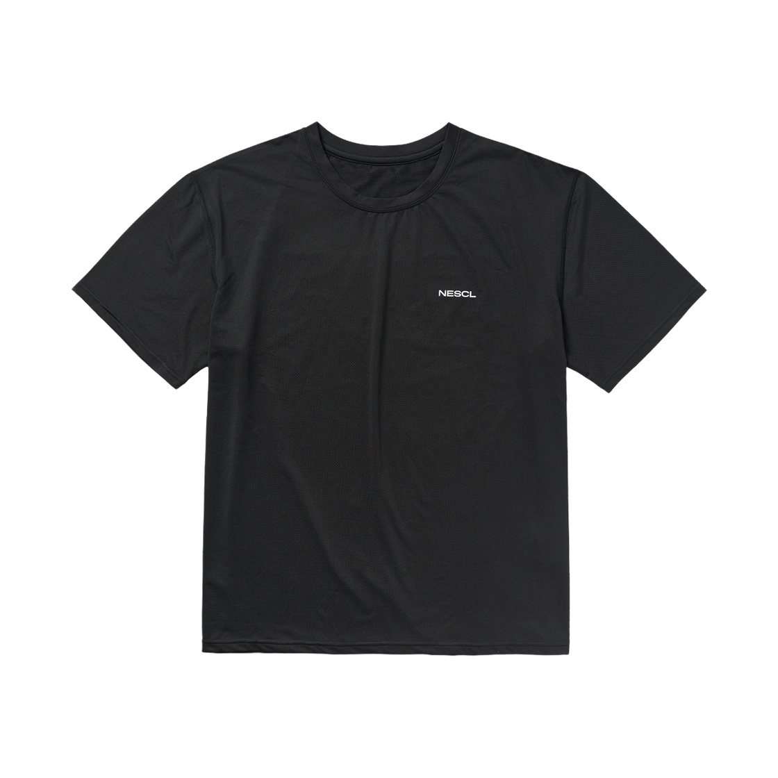 네거티브 스플릿 클럽 윈드레이어 메쉬 심볼 티셔츠 블랙(negative split club WindLayer Mesh Symbol T-Shirt Black)