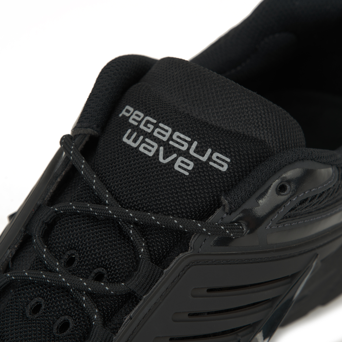 나이키 에어 페가수스 웨이브 블랙 앤 메탈릭 실버(Nike Air Pegasus Wave Black and Metallic Silver) - 8