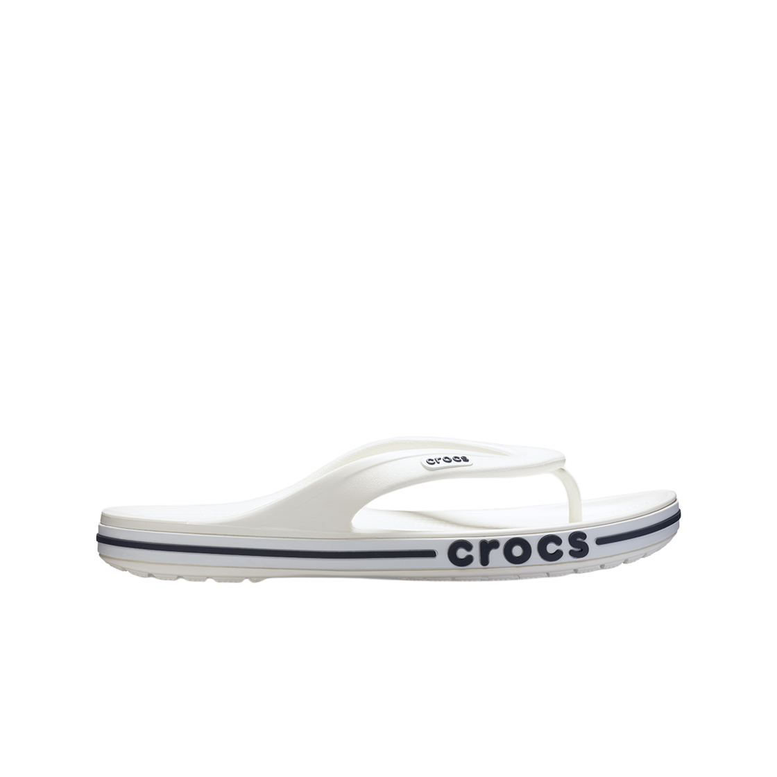 크록스 바야밴드 플립 화이트 네이비 26SUFP205393(Crocs BAYABAND FLIP WTN 26SUFP205393)
