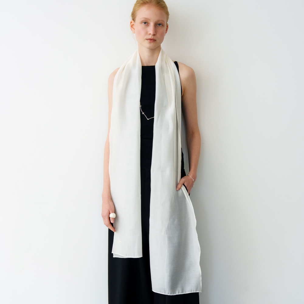 러브미몬스터 퓨어 포그 빅 스카프 아이보리(lovememonster Pure Fog Big Scarf IVORY) - 2