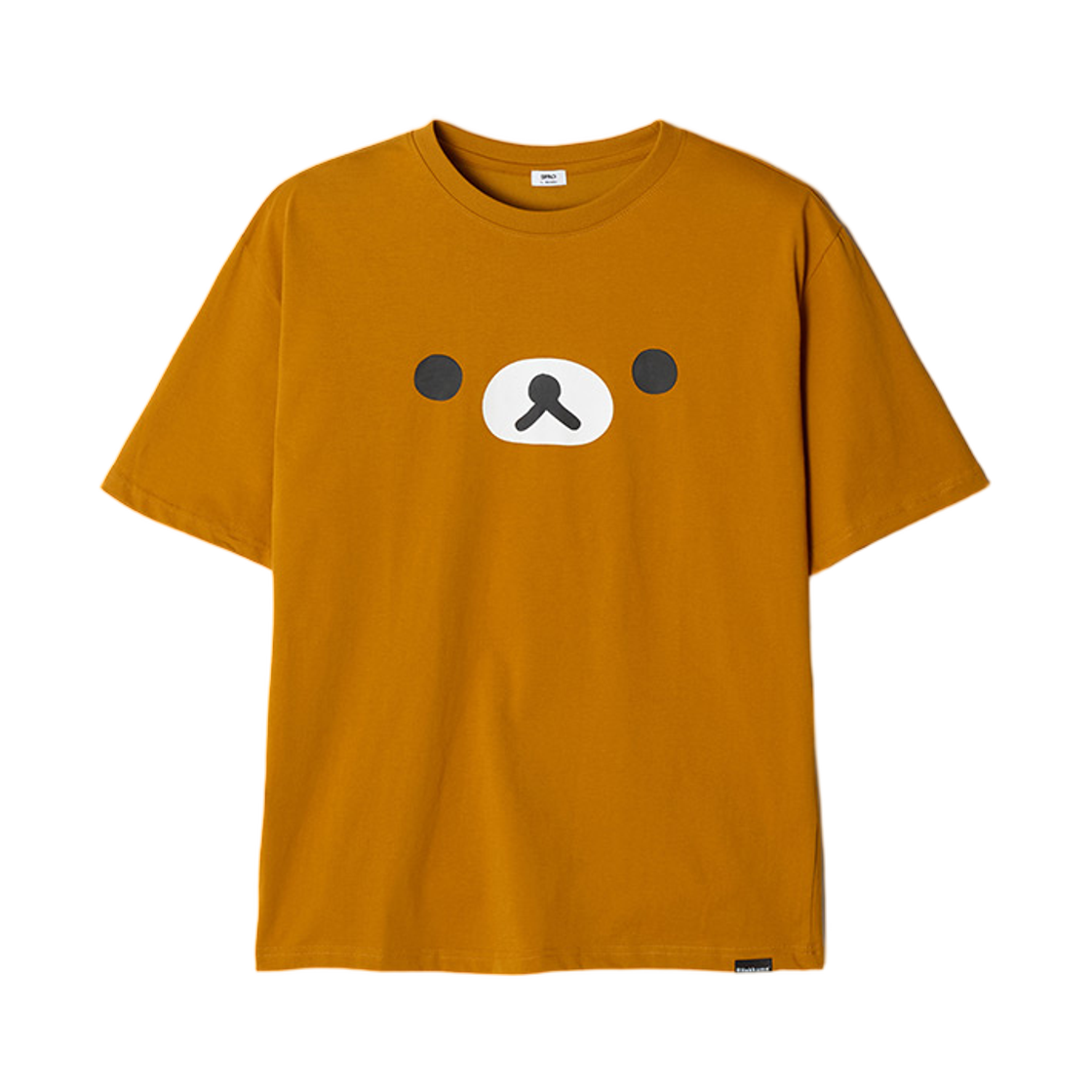 스파오 x 리락쿠마 숏슬리브 티셔츠 브라운(Spao x Rilakkuma Short Sleeve T-Shirt Brown)