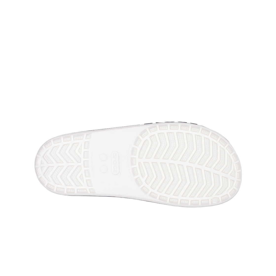 크록스 바야밴드 슬라이드 화이트 네이비 26SUSL205392(Crocs BAYABAND SLIDE WTN 26SUSL205392) - 2