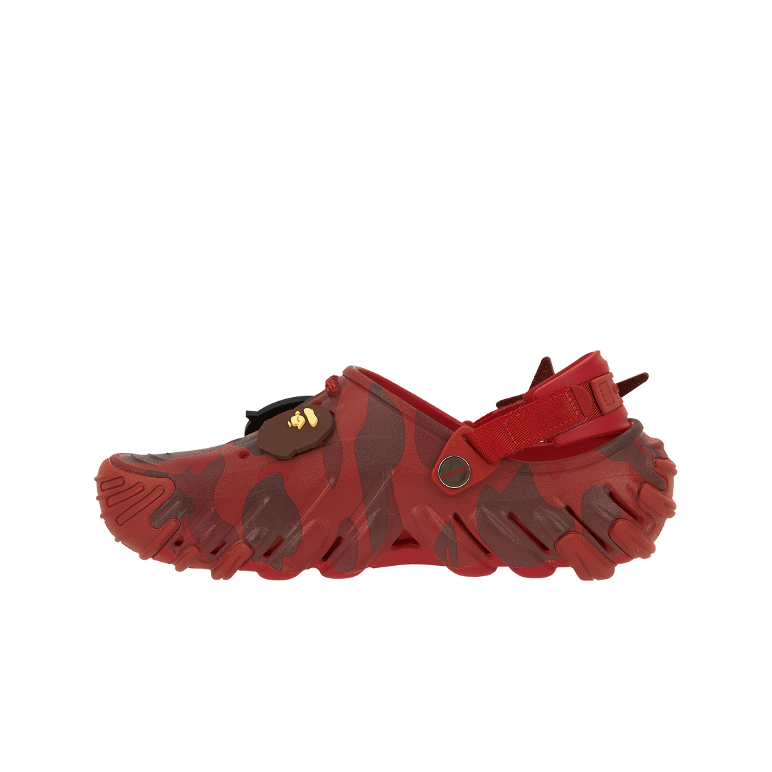 크록스 x 베이프 에코 RO 클로그 레드(Crocs x BAPE Echo RO Clog Red) - 3