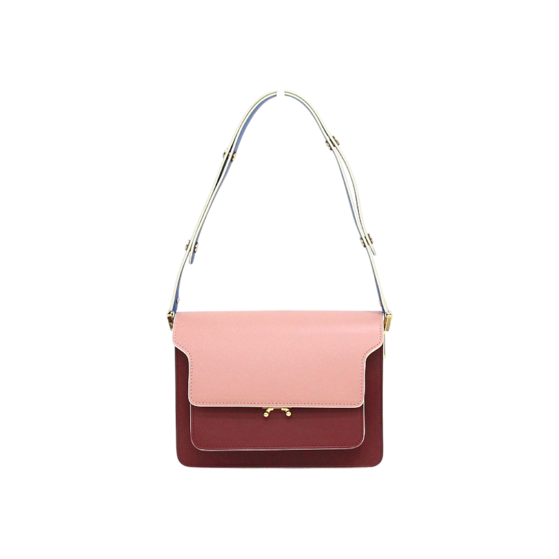 ITPP6WFLBVAN Marni Multi-Color Leather Trunk Shoulder Bag