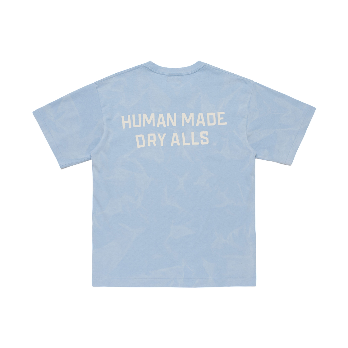 HM31CS008 Human Made Garment Dye T-Shirt Blue