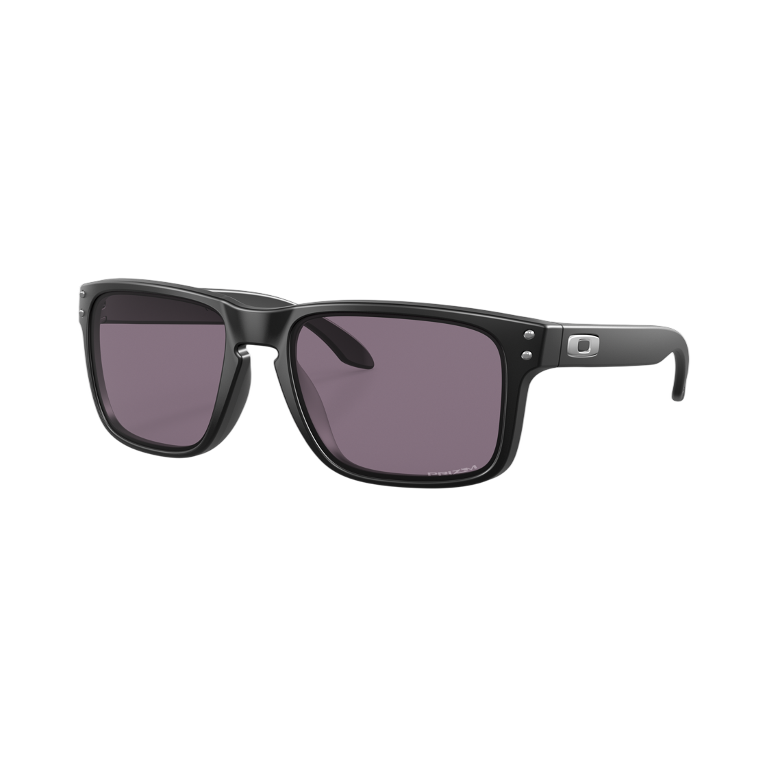 OO9102-E855 Oakley Holbrook Matte Black Frame Prizm Grey Lenses High Bridge Fit