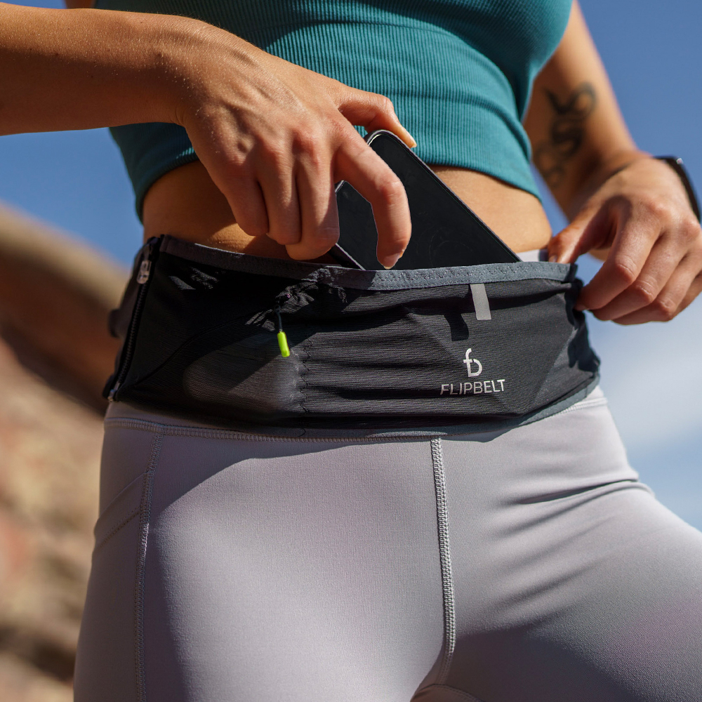 플립벨트 에어 러닝 벨트 스포츠힙색 블랙(FlipBelt Air Running Belt Black) - 2