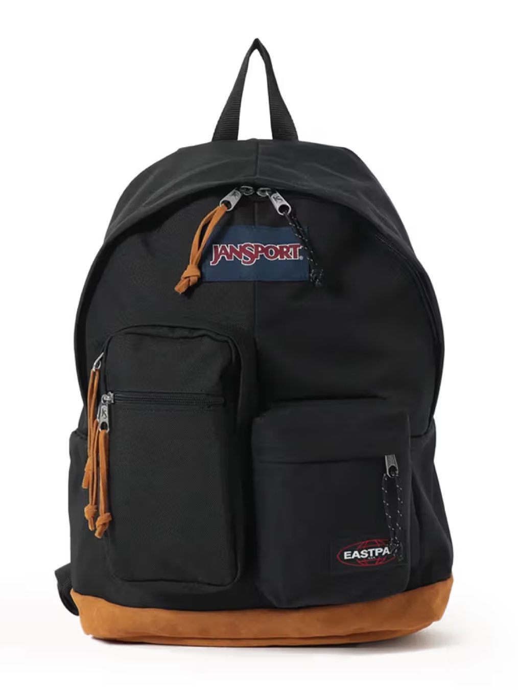 Jansport x Eastpak Hybrid Pack Backpack Navy Red, Jansport x Eastpak Hybrid Pack Backpack Black Black 착용 스타일 - 4