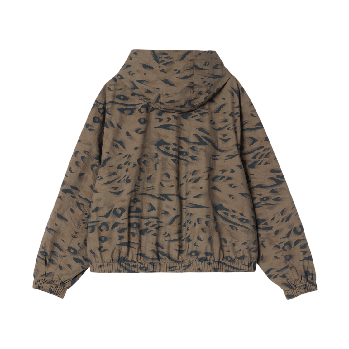 (W) 칼하트 WIP 트라본 자켓 덕 페더 프린트 사이프러스 블랙((W) Carhartt WIP Travon Jacket Duck Feather Print Cypress Black) - 2