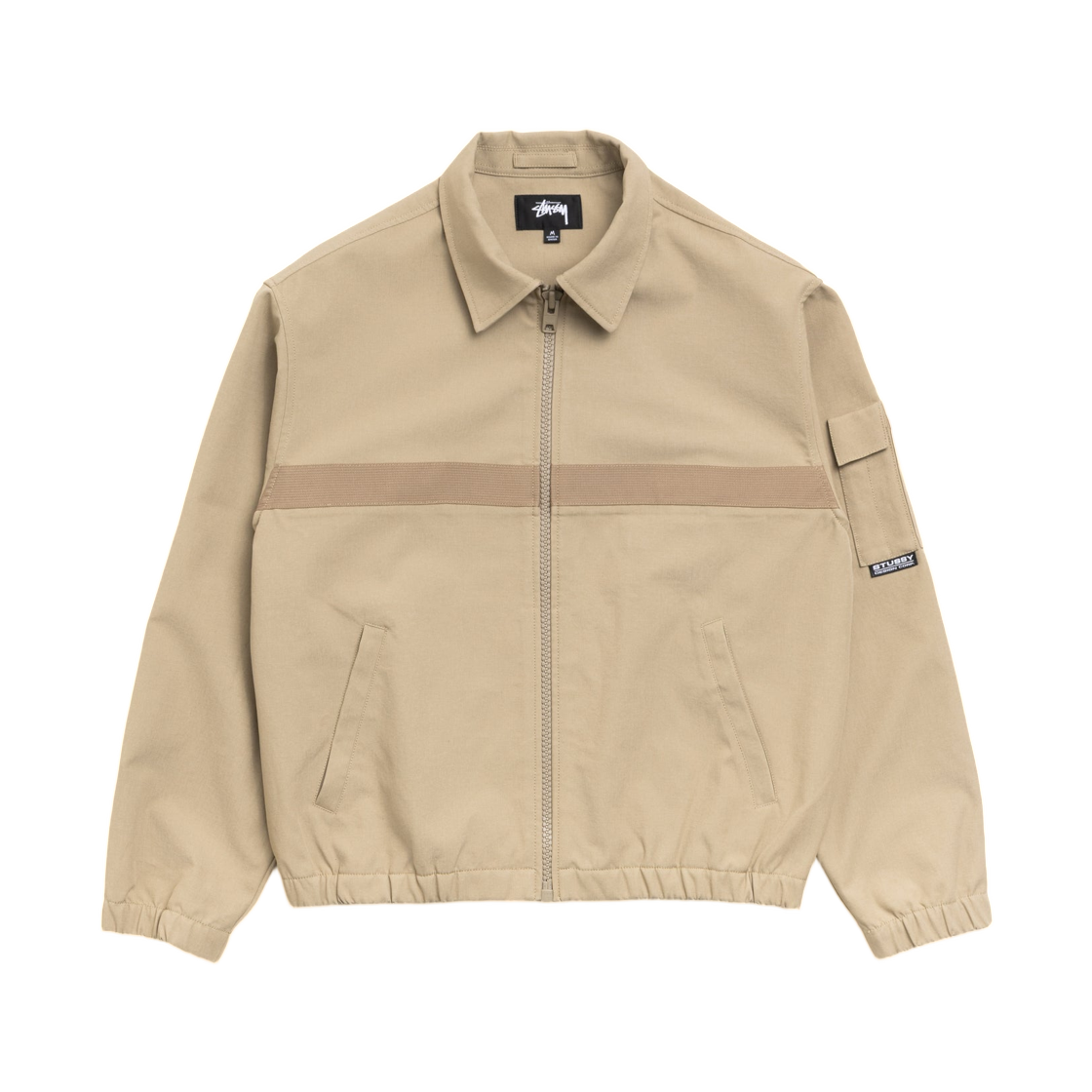115936 Stussy Mechanic Jacket Khaki
