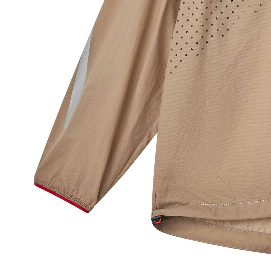 앤드 원더 x 알트라 AL01 벤틸레이션 윈드 자켓 베이지 - 26FW(And Wander x Altra AL01 Ventilation Wind Jacket Beige - 26FW) - 4