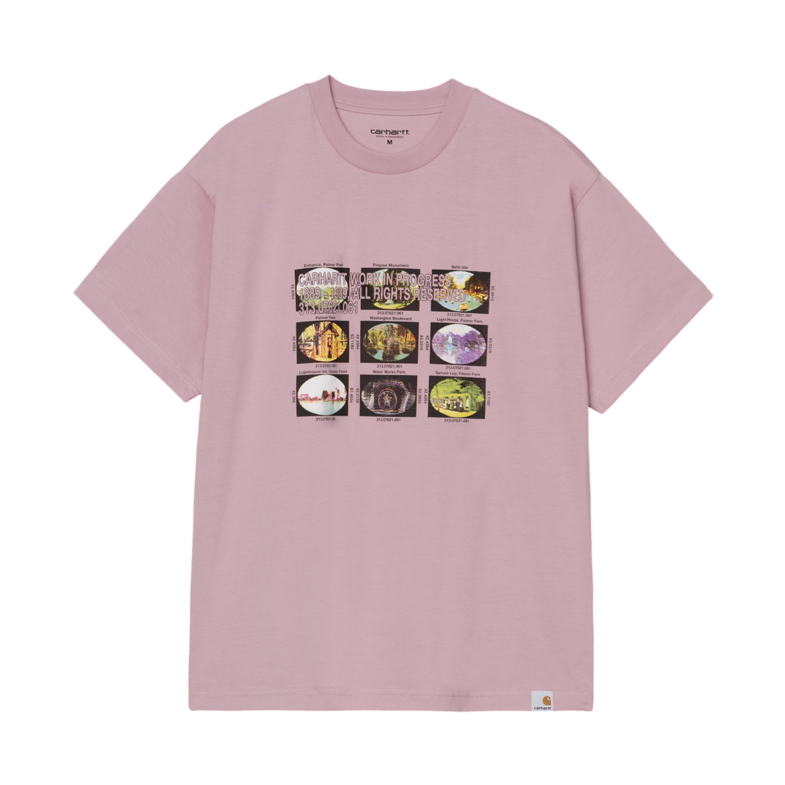I036901-2P8-XX Carhartt WIP S/S Coordinates T-Shirt Hortensia