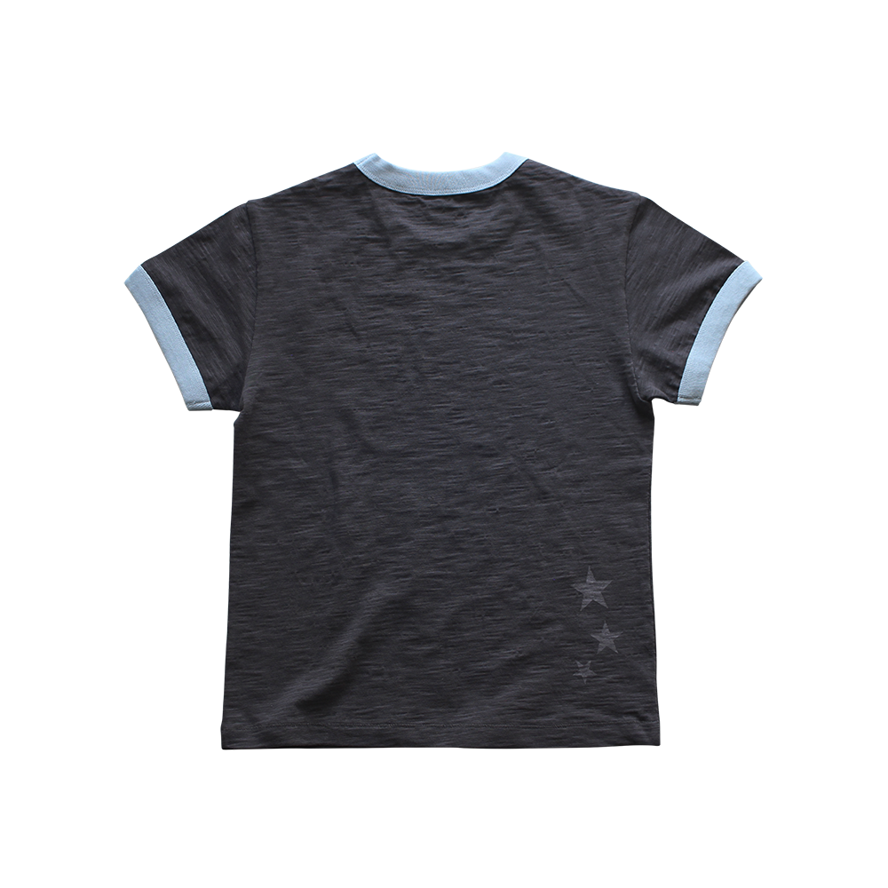 메인부스 X KISS 우먼 스타 티셔츠 차콜(MAINBOOTH X KISS Woman Star T-shirt Charcoal) - 2