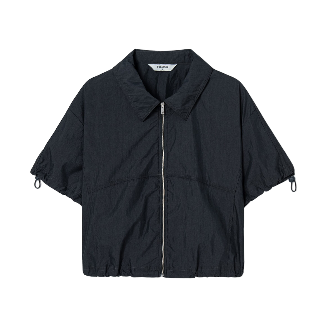 (W) 에잇세컨즈 나일론 집업 블루종 애쉬((W) 8seconds Nylon Zip Up Blouson Ash) - 1