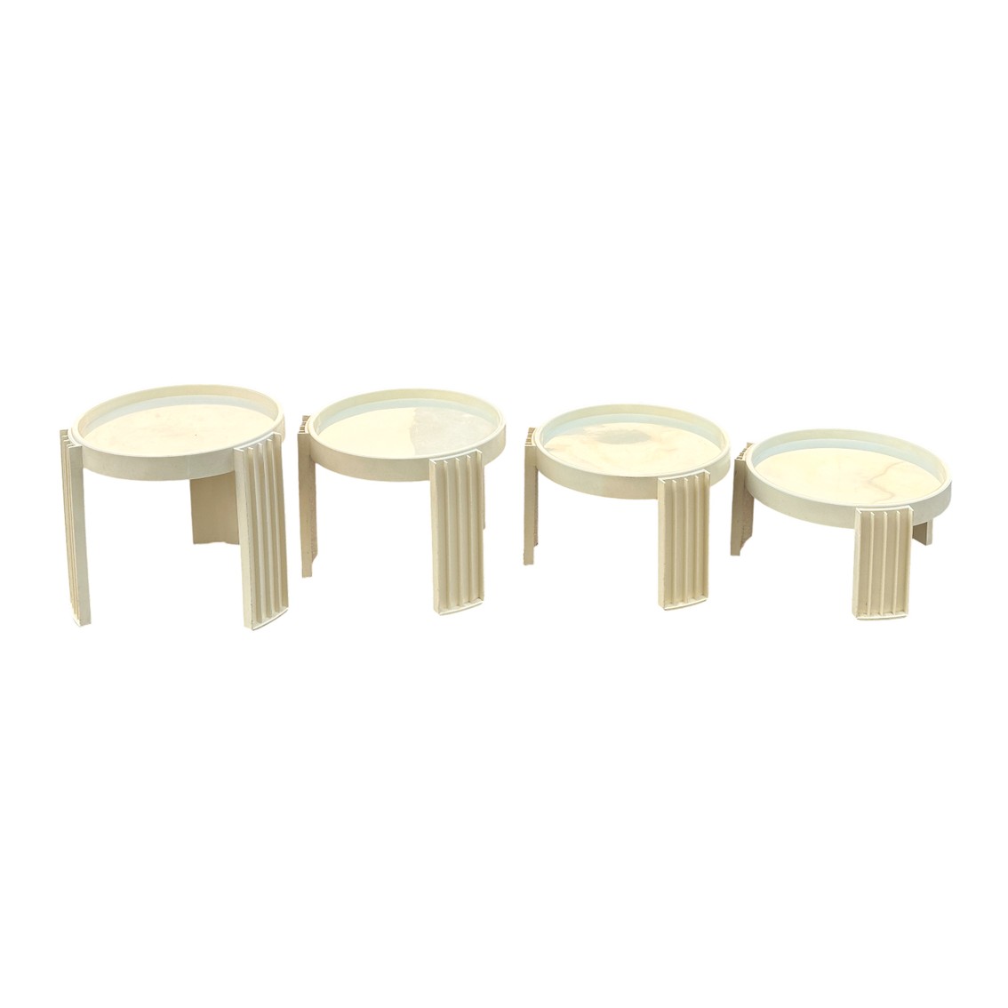 [KREAM 단독] 풀티 까시나 마레마 스태킹 테이블([KREAM 단독] FULLTY CASSINA Set of 4 Marema Stacking Table) - 2