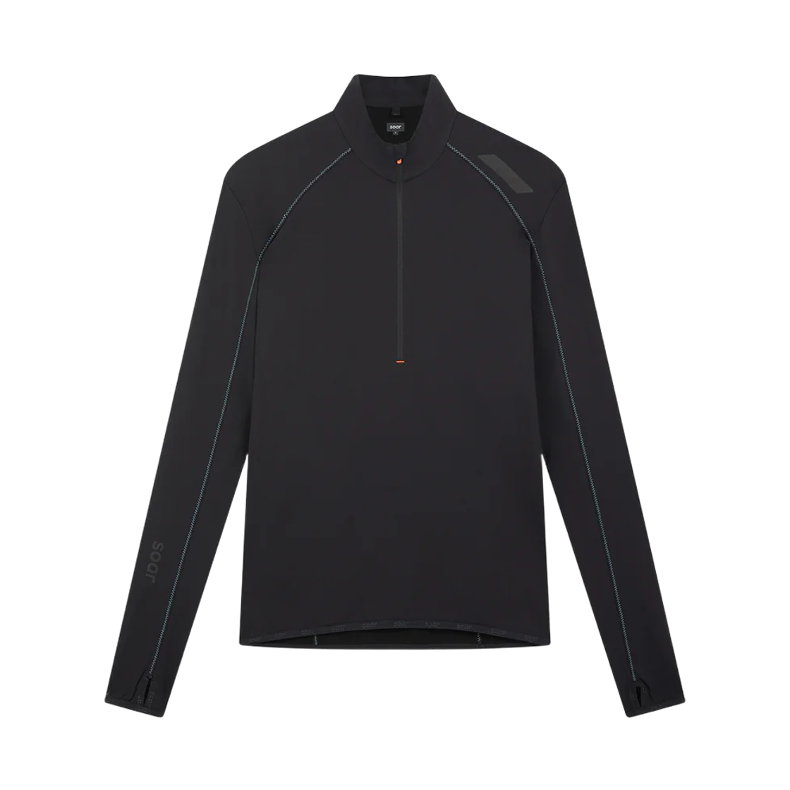 소어 러닝 울테크 탑 블랙(Soar Running WoolTech Top Black) - 1