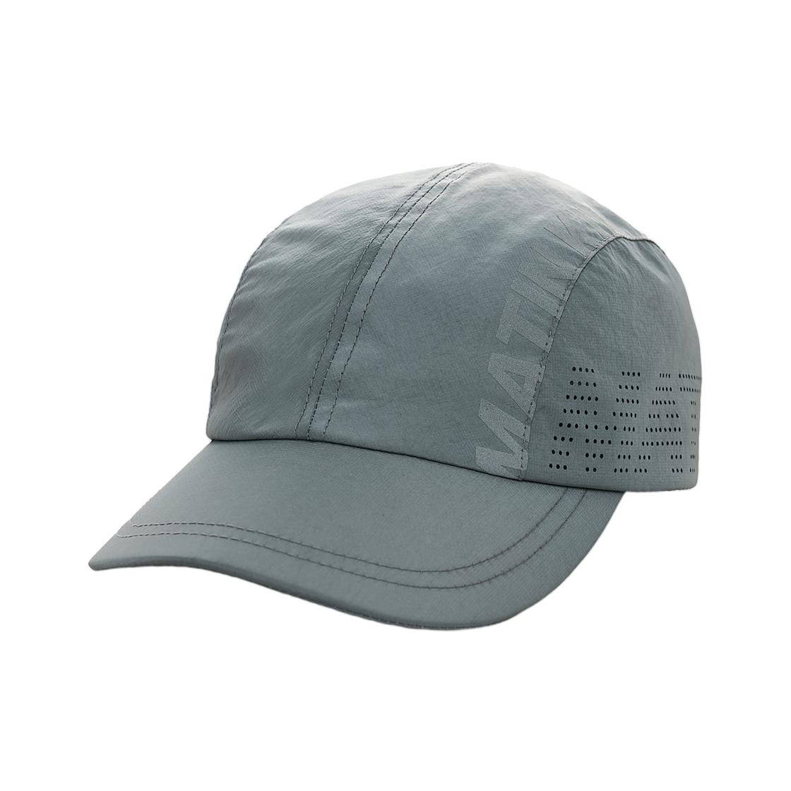마뗑킴 메쉬 로고 스포티 캡 그레이(Matin Kim Mesh Logo Sporty Cap In Grey) - 2