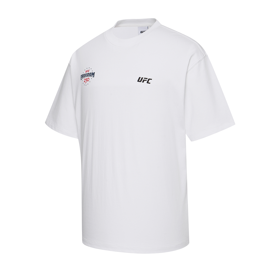 유에프씨 스포츠 FREEDOM 250 릴렉스핏 반팔 티셔츠 오프 화이트(UFC SPORT FREEDOM 250 Relaxed Fit Short Sleeve T-Shirt Off White) - 2