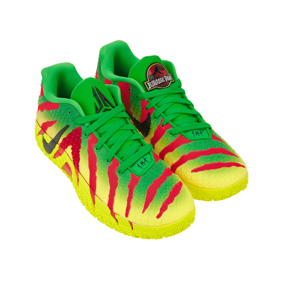 나이키 x 쥬라기 공원 자 3 EP 그린 스파크 유니버시티 레드(Nike x Jurassic Park Ja 3 EP Green Spark University Red) - 4