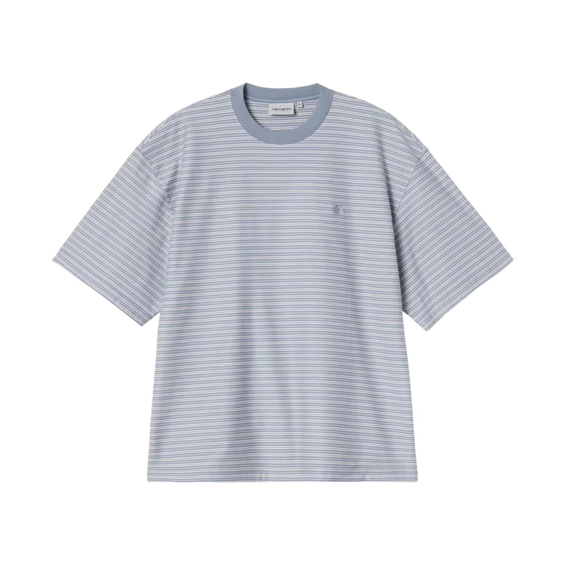 I036854-3SG-XX Carhartt WIP S/S Dupree T-Shirt Dupree Stripe Shady Blue