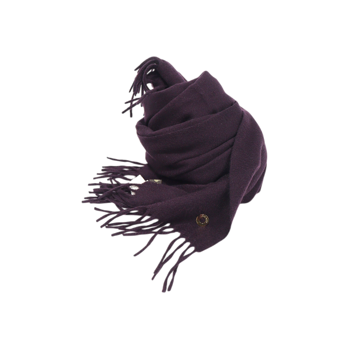 로로 피아나 FAA1056 100% 캐시미어 퍼플 그란데 우니따 숄 머플러(Loro Piana FAA1056 Purple Grande Unita Shawl Scarf)