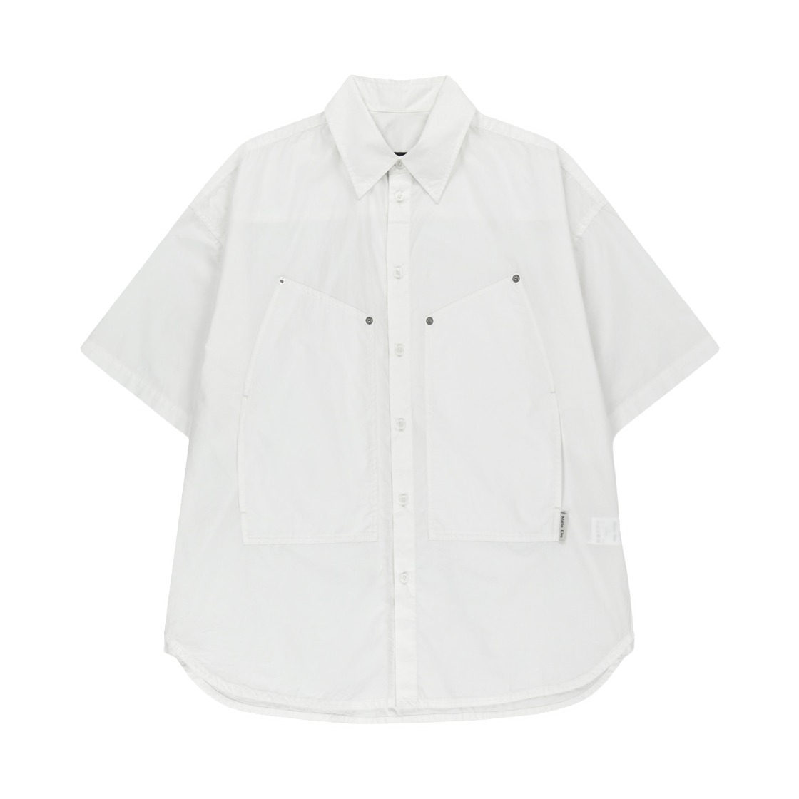 MK2634SH503HWH Matin Kim Half Sleeve Pocket Shirt In White