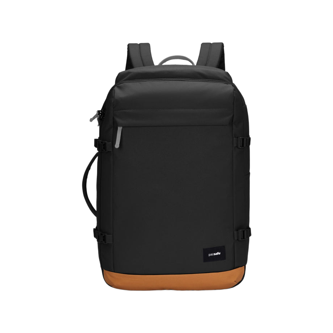 팩세이프 고 44L 안티 테프트 캐리온 백팩 제트 블랙(Pacsafe Go 44L Anti Theft Carryon Backpack Jet Black)