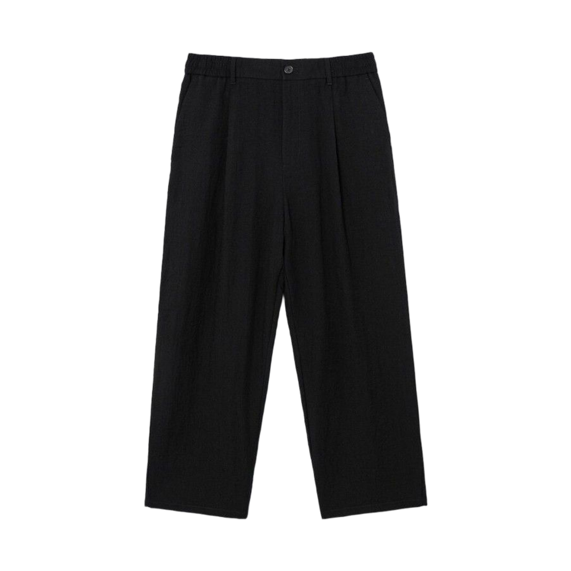 에잇세컨즈 레이온 블랜디드 이지 팬츠 블랙(8seconds Rayon Blended Easy Pants Black)