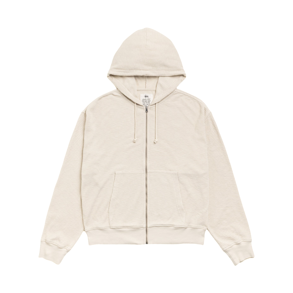 1140410 Stussy Lightweight Thermal Hoodie Bone