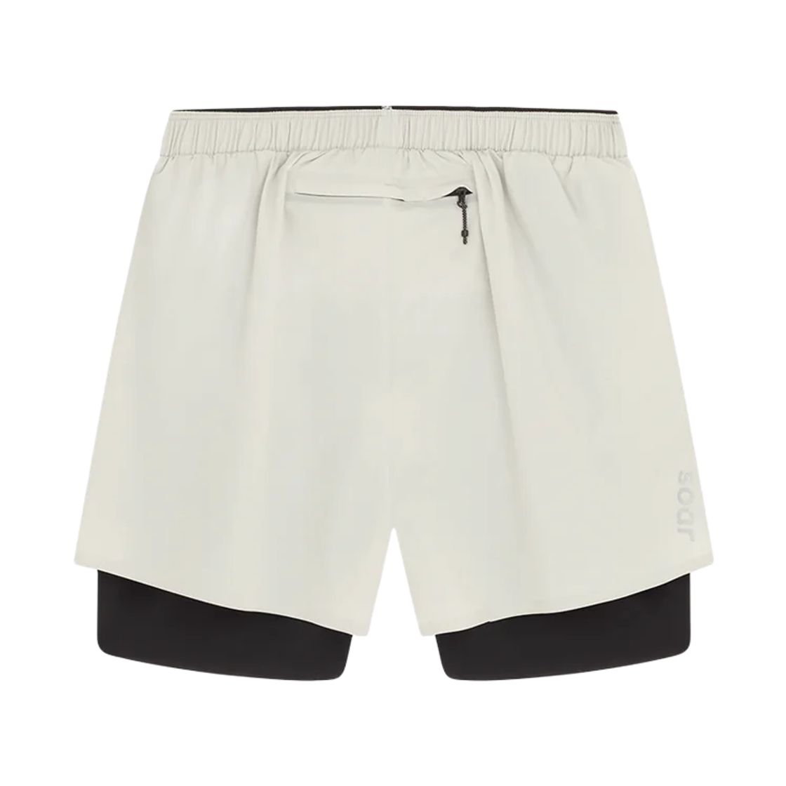 소어 러닝 듀얼 런 쇼츠 라이트 그레이(Soar Running Dual Run Shorts Light Grey) - 2