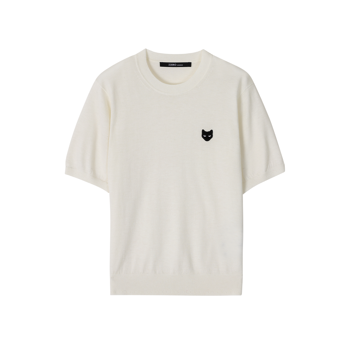 WI3KT851IV (W) SONGZIO ZZERO Line Panther Half Knit Ivory