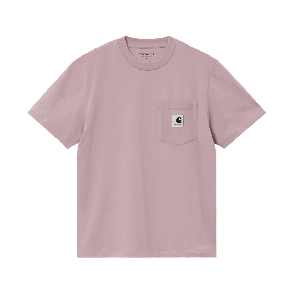 I032215-2P8-XX (W) Carhartt WIP S/S Pocket T-Shirt Hortensia