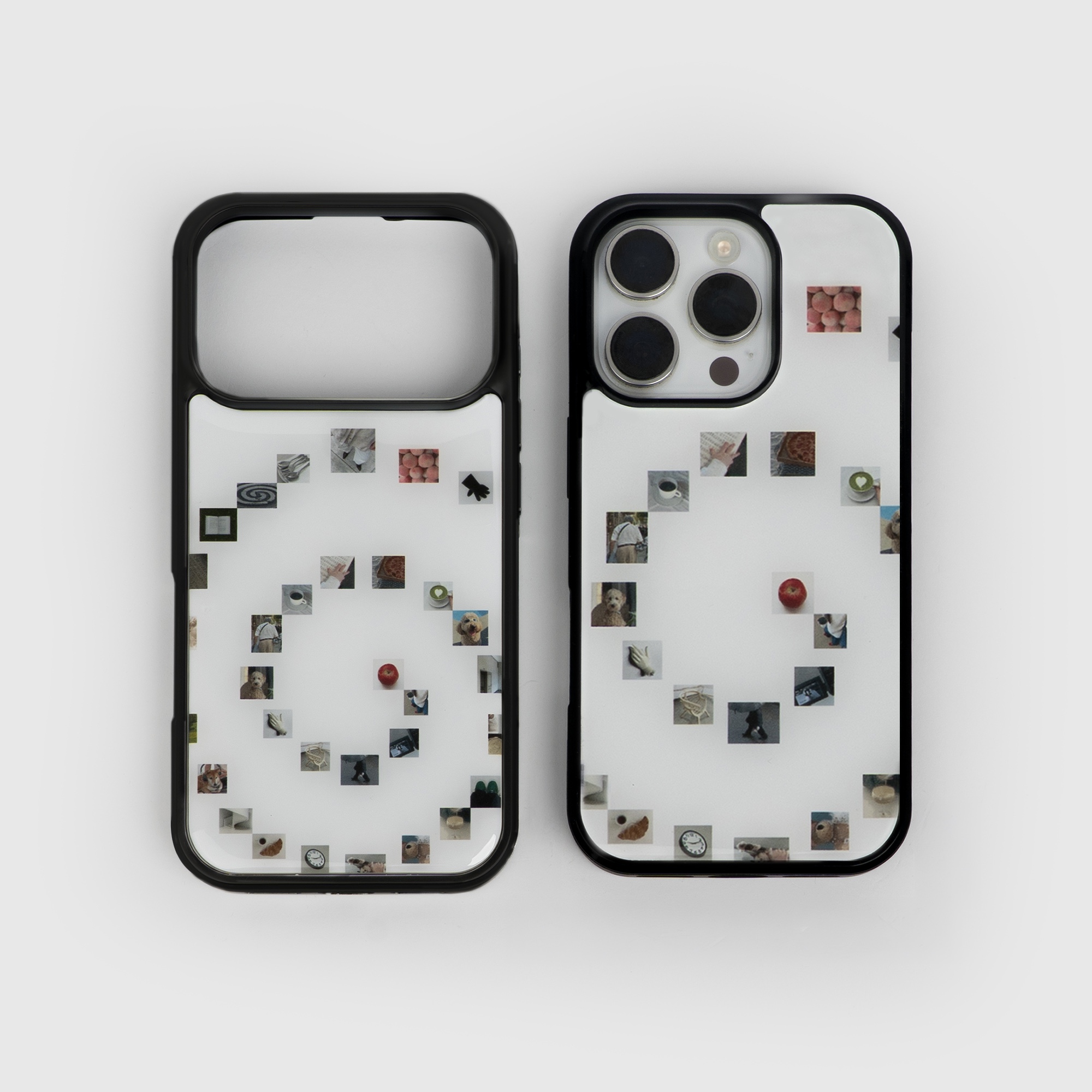 Duitproject Spiral Case Epoxy Case Black (DC022) 착용 스타일