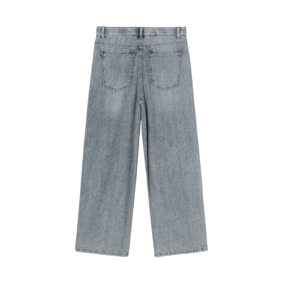 에잇세컨즈 빈티지 워싱 와이드 데님 팬츠 스카이 블루(8seconds Vintage Washing Wide Denim Pants Sky Blue) - 2