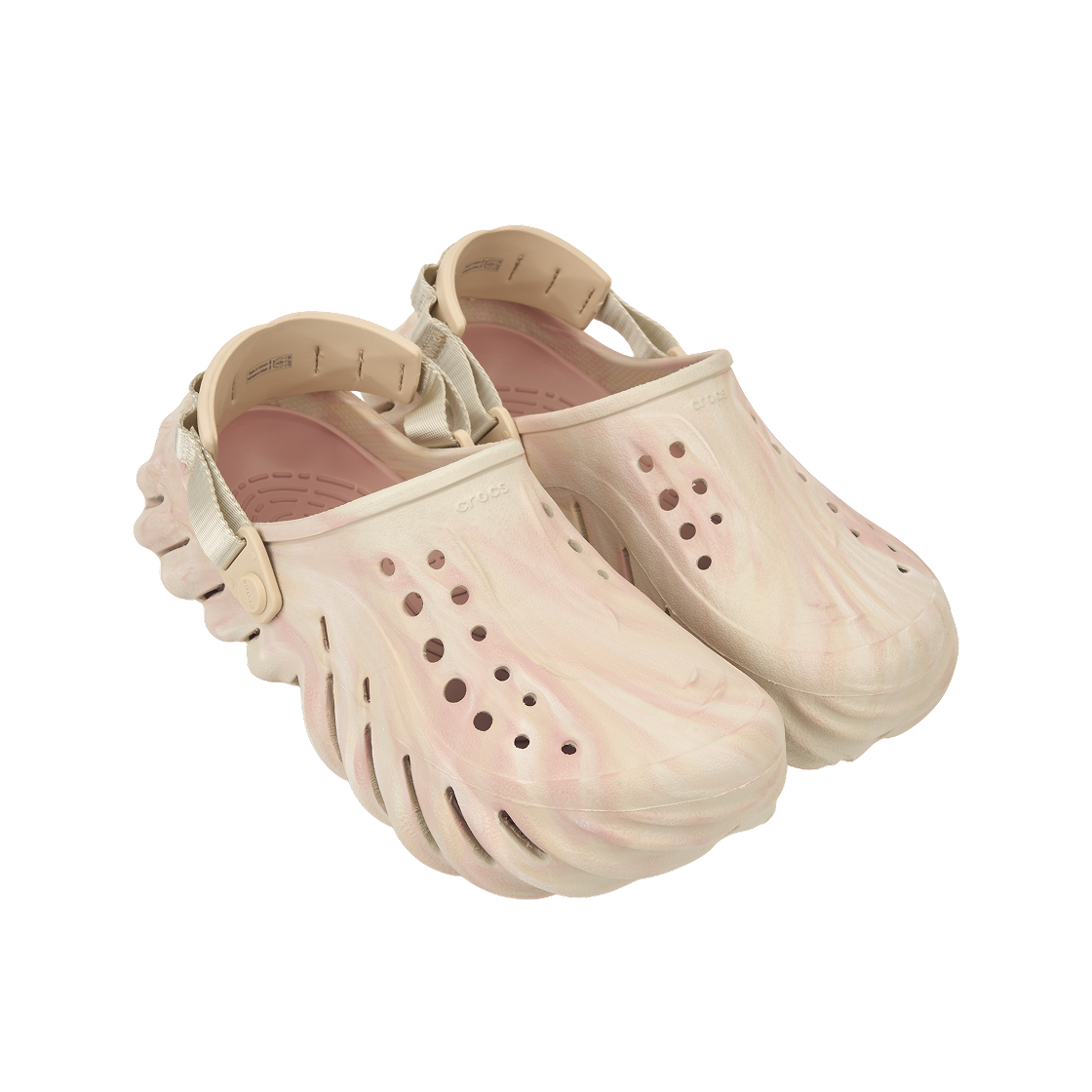 크록스 에코 마블드 클로그 쿼츠 멀티(Crocs Echo Marbled Clog Quartz Multi) - 4