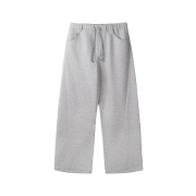 Khak. Engineered Sweatpants In Cotton Jersey Melange
