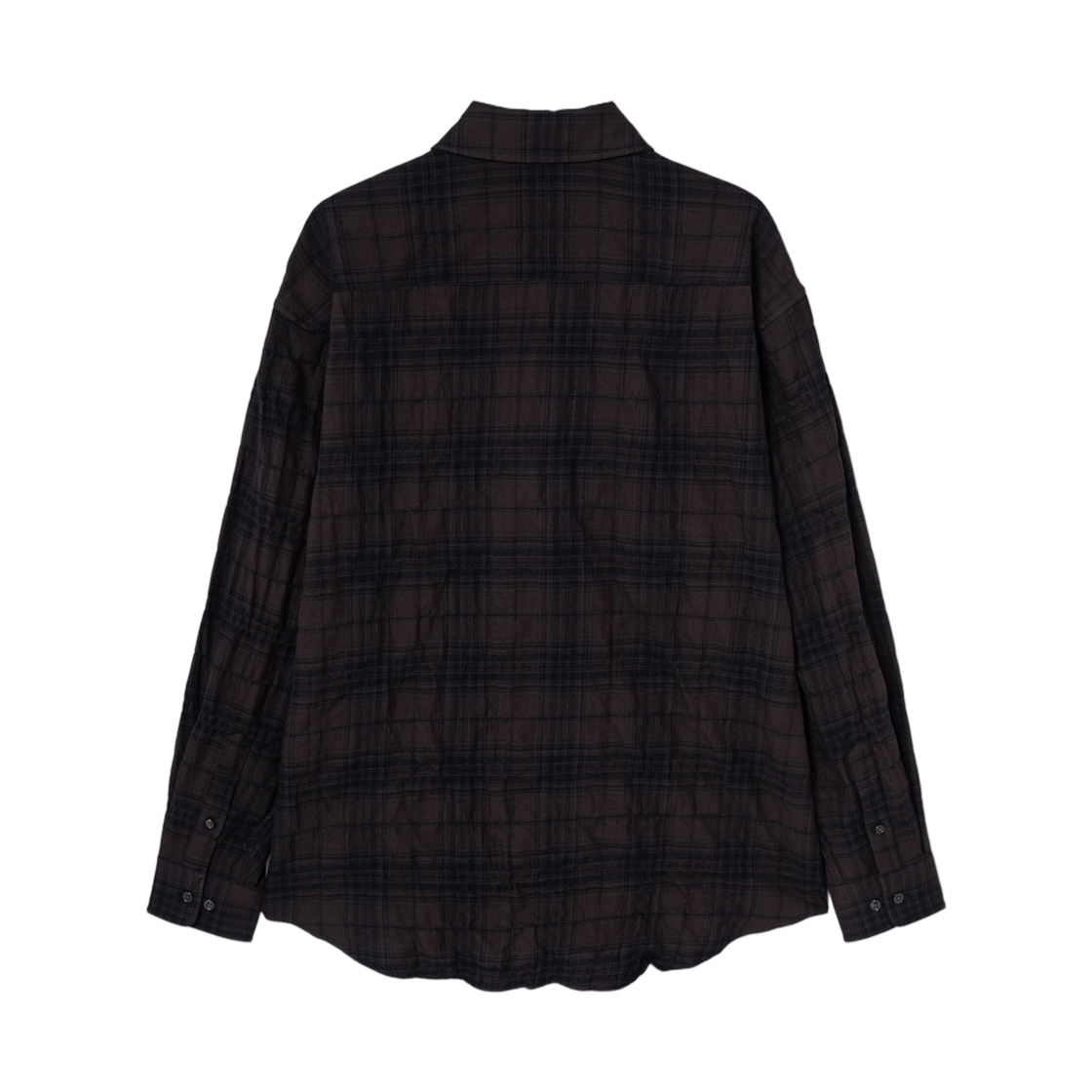 에잇세컨즈 오버핏 체크 셔츠 브라운(8seconds Over Fit Check Shirt Brown) - 2