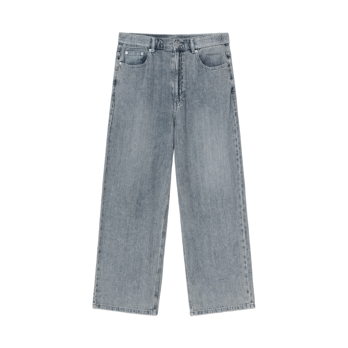 에잇세컨즈 빈티지 워싱 와이드 데님 팬츠 스카이 블루(8seconds Vintage Washing Wide Denim Pants Sky Blue)