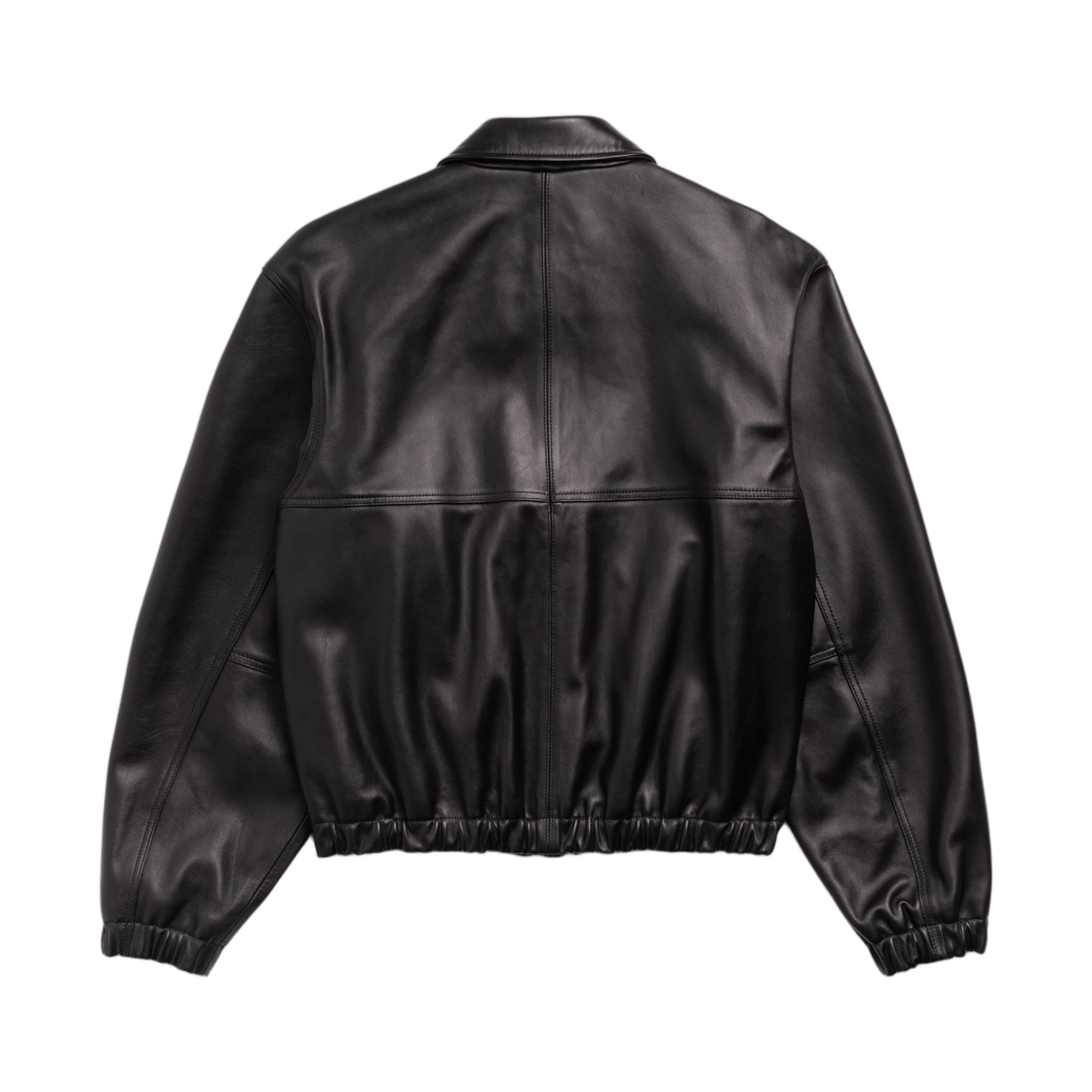 스투시 레더 워크 자켓 블랙(Stussy Leather Work Jacket Black) - 2