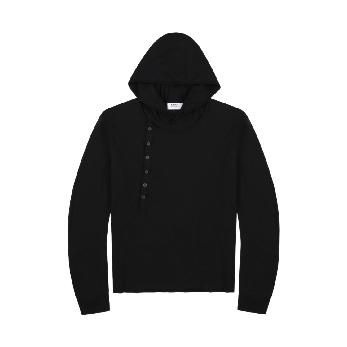 디에스엠티 맨 엑시스 레이어 버튼 후디 블랙(DSMT (M) Axis Layer Button Hoodie Black)