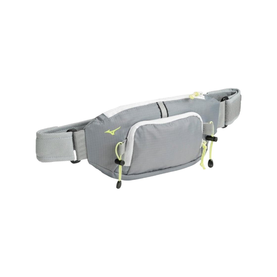 미즈노 투웨이 웨이스트 파우치 그레이 라임(Mizuno 2Way Waist Pouch Grey Lime) - 1