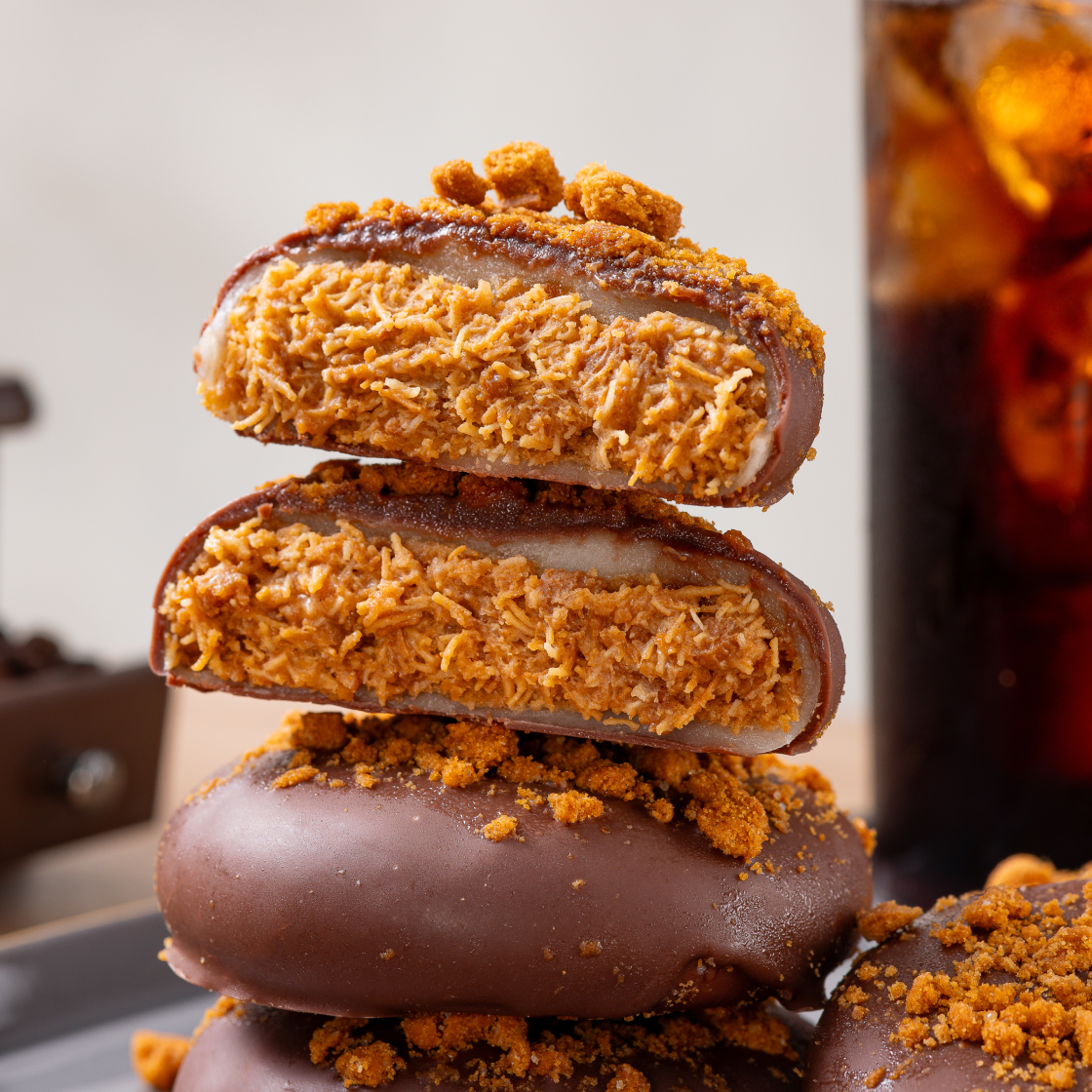 봄날엔 초코퐁당 두바이 쫀득떡 카라멜쿠키맛 (80g x 3ea)(Bomnal& Choco Pongdang Dubai Jjondeuk Tteok Caramel Cookie (80g x 3ea)) - 2