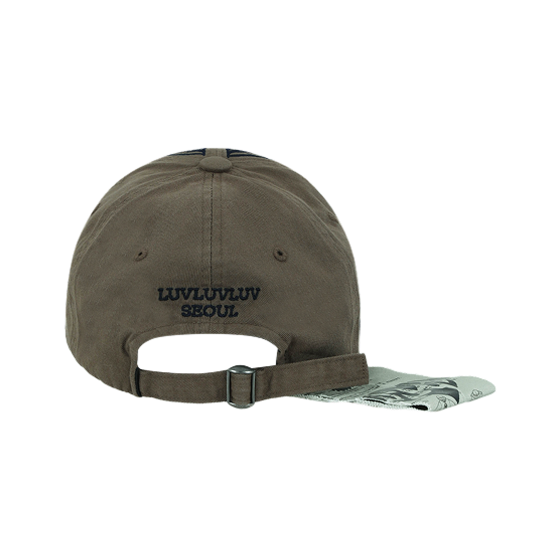 러브러브러브 FR 스틸 어라이브 6P 빈티지 볼캡 토프(LUVLUVLUV FR Still Alive 6P Vintage Ball Cap TP) - 3