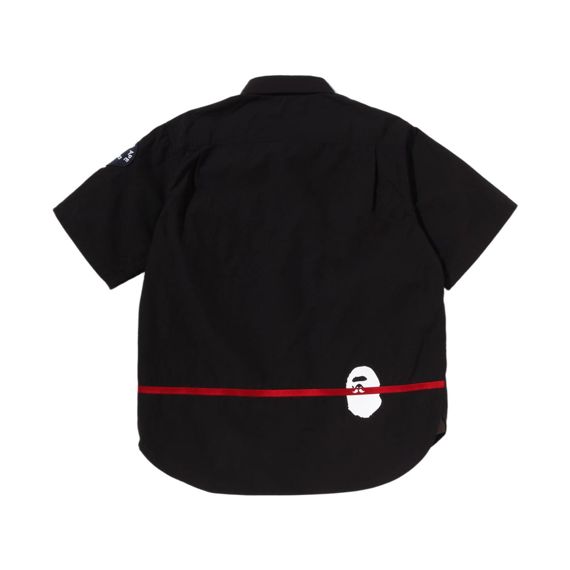 베이프 립스탑 숏슬리브 셔츠 블랙(BAPE Rip Stop S/S Shirt Black) - 2
