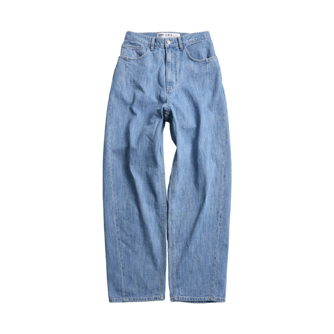 999휴머니티 x 토이 스토리 하우디 커브드 데님 팬츠 라이트 블루(999Humanity x Toy Story Howdy Curved Denim Pant Light Blue)