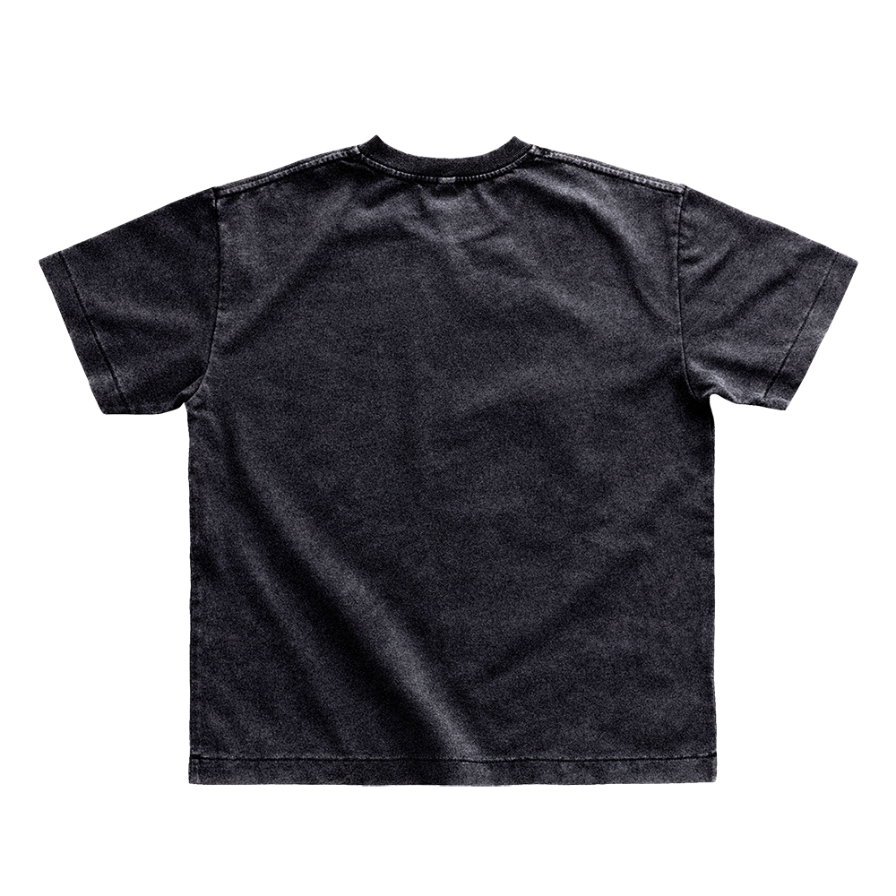 메인부스 X KISS 슈팅스타 티셔츠 차콜(MAINBOOTH X KISS Shooting Star T-shirt Charcoal) - 2
