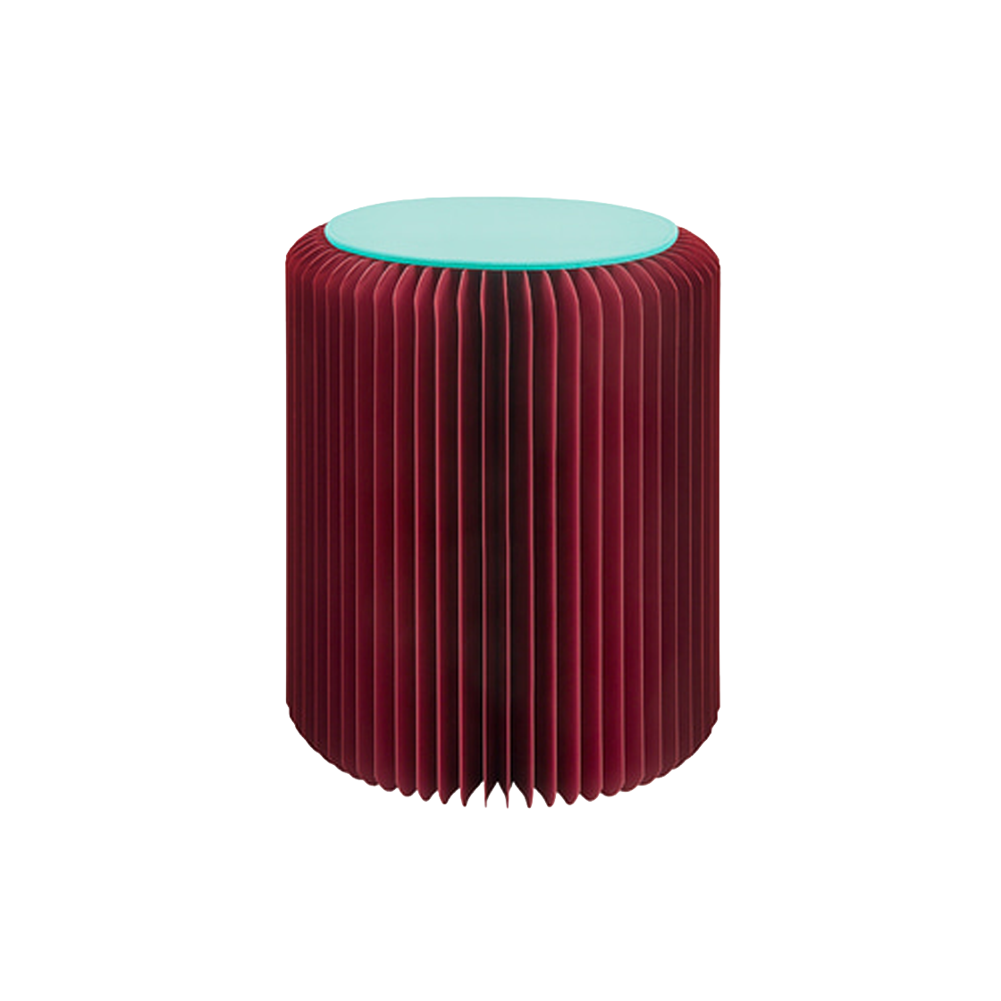 PH63 Remember Papillion Paper Stool Bordeaux