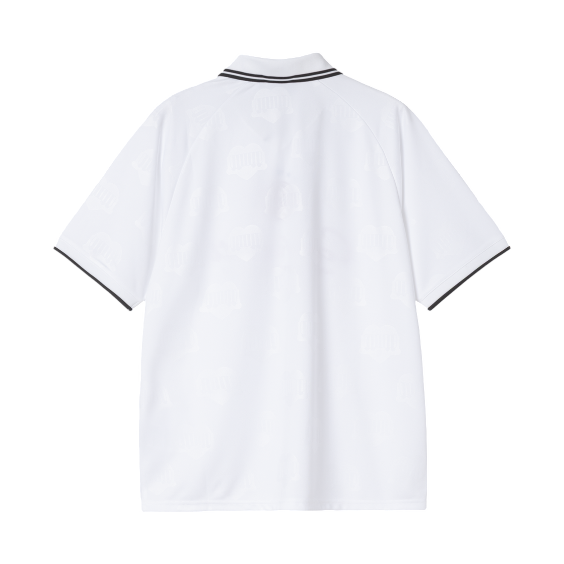칼하트 WIP 숏슬리브 테라스 풋볼 티셔츠 하트 트레인 자카드 화이트(Carhartt WIP S/S Terrace Football T-Shirt Heart Train Jacquard White) - 2